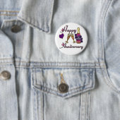 Badge Rond 5 Cm 10ème. Anniversaire (En situation)