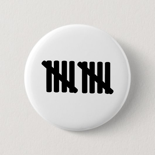 Badge Rond 5 Cm 10ème anniversaire (Devant)