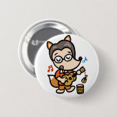 Badge Rond 5 Cm 10th anniversary (Devant & derrière)