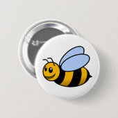 Badge Rond 5 Cm 1195438926 bourdons (Devant & derrière)