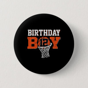 Badge Rond 5 Cm 12e anniversaire garçon Bysketbyll Lover 12 ans Bd