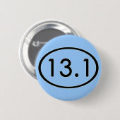 Badge Rond 5 Cm 13,1 milles de bouton (Devant & derrière)
