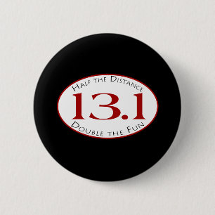Badge Rond 5 Cm 13,1 - Moitié de la distance