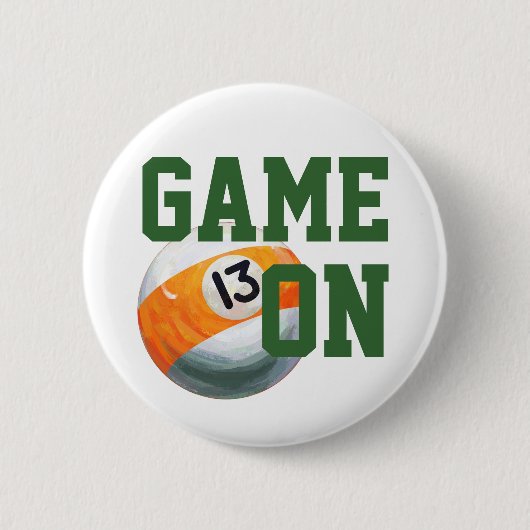 Badge Rond 5 Cm 13 balle (Devant)
