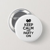 Badge Rond 5 Cm 13èmes conceptions an d'anniversaire (Devant & derrière)