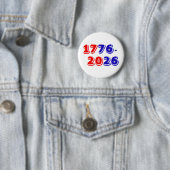 BADGE ROND 5 CM 1776 2026 (En situation)