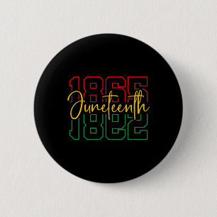 Badge Rond 5 Cm 1865 - Histoire noire africaine-américaine
