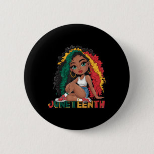 Badge Rond 5 Cm 1865 Junet1865 Reine noire