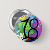 Badge Rond 5 Cm 18 bouton (Devant & derrière)