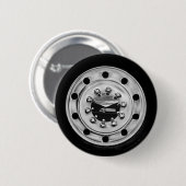 Badge Rond 5 Cm 18 Wheelin' (Devant & derrière)