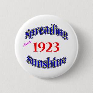 Badge Rond 5 Cm 1923 soleils de propagation
