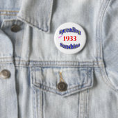 Badge Rond 5 Cm 1933 soleils de propagation (En situation)