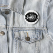 BADGE ROND 5 CM 1976 (En situation)
