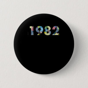 BADGE ROND 5 CM 1982 4