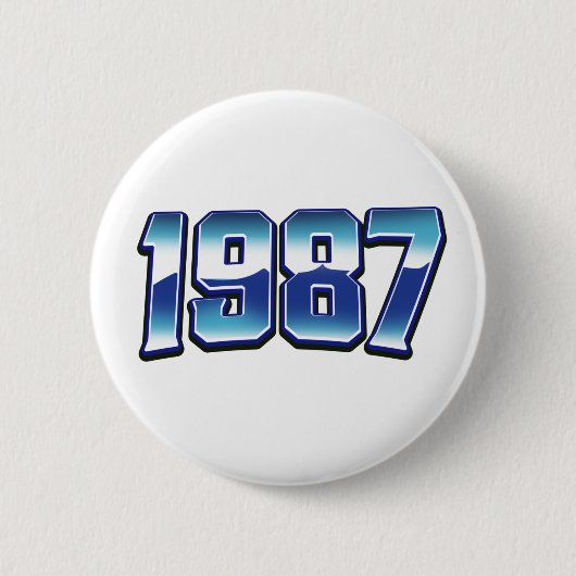BADGE ROND 5 CM 1987 (Devant)