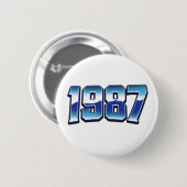 BADGE ROND 5 CM 1987 (Devant & derrière)
