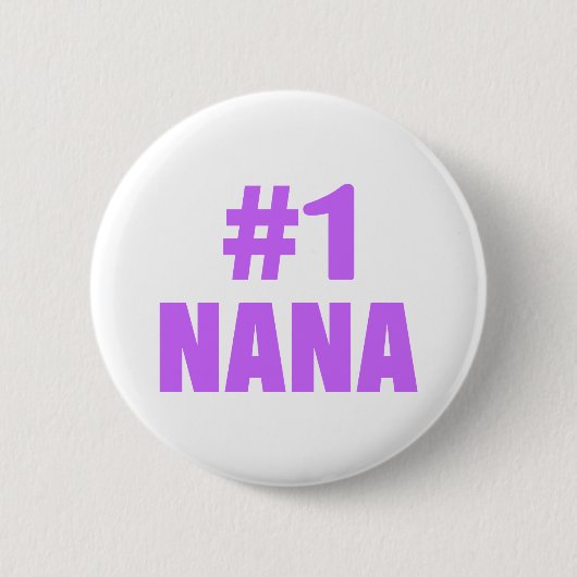 Badge Rond 5 Cm #1 Nana (pourpre) (Devant)