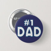 Badge Rond 5 Cm #1 Papa (Devant & derrière)