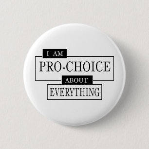 Badge Rond 5 Cm #1 pour l'avortement et l'euthanasie