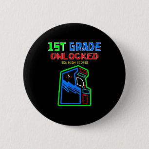 Badge Rond 5 Cm 1re année débloque un nouveau record de rentrée sc