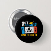Badge Rond 5 Cm 1st Grade (Devant & derrière)