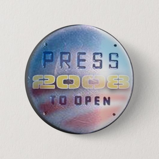 BADGE ROND 5 CM 2008OBAMAPRESS (Devant)