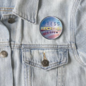 BADGE ROND 5 CM 2008OBAMAPRESS (En situation)