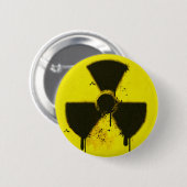 Badge Rond 5 Cm 2011, la catastrophe nucléaire (Devant & derrière)