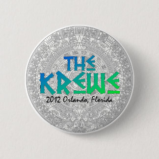 Badge Rond 5 Cm 2012 bouton de MAYA de Krewe - édition limitée