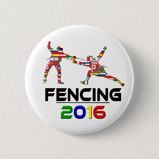 Badge Rond 5 Cm 2016 : Clôture (Devant)