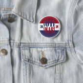 Badge Rond 5 Cm 2024 Votre vote compte voter Smart (En situation)