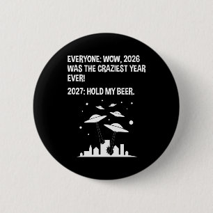 Badge Rond 5 Cm 2027 Tiens Ma Bière
