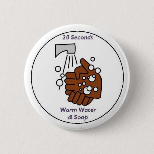 Badge Rond 5 Cm 20 secondes (Devant)