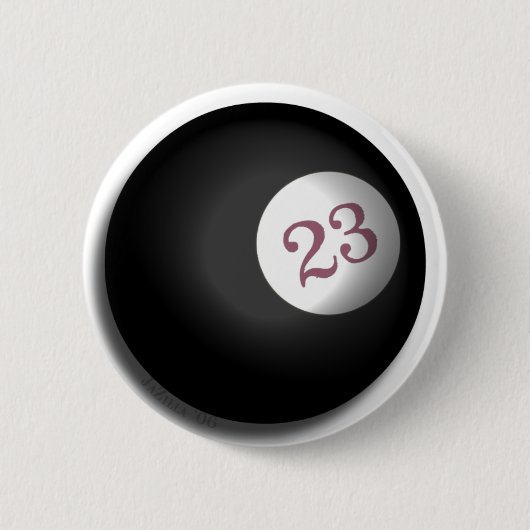 Badge Rond 5 Cm 23 Quatre Clovers De Feuille (Devant)