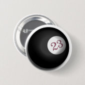 Badge Rond 5 Cm 23 Quatre Clovers De Feuille (Devant & derrière)