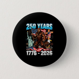 Badge Rond 5 Cm 250 ans États-Unis 1776 2026 patriotique liberté b