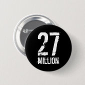 Badge Rond 5 Cm 27 millions (Devant & derrière)