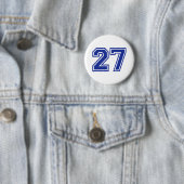 Badge Rond 5 Cm 27 - nombre (En situation)