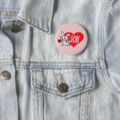 Badge Rond 5 Cm 2 2 chauds B 4Got (En situation)