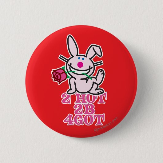 Badge Rond 5 Cm 2 Hot (Devant)