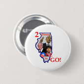 Badge Rond 5 Cm 2down un à aller (Devant & derrière)