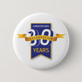 Badge Rond 5 Cm 30 ans de design (Devant)