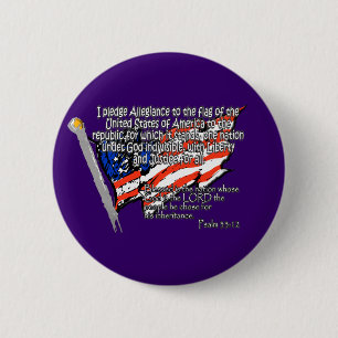 Badge Rond 5 Cm 33:12 de psaume de serment de fidélité