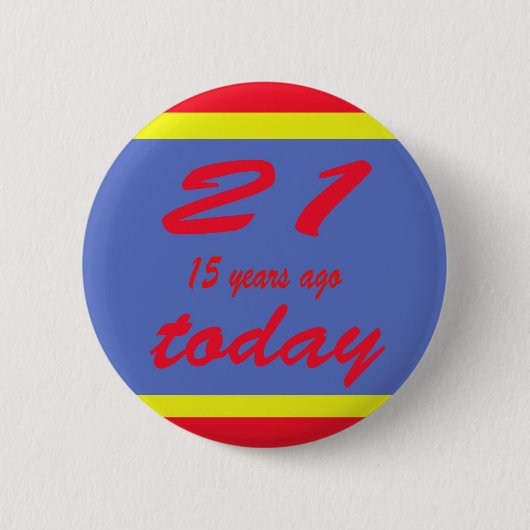 Badge Rond 5 Cm 36 ans (Devant)