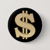 Badge Rond 5 Cm 3 dollars (Devant)