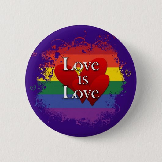 Badge Rond 5 Cm <3 est <3 (Devant)