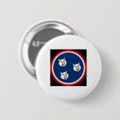 Badge Rond 5 Cm 3 Petits Tn Pigs Funny Bbq (Devant & derrière)