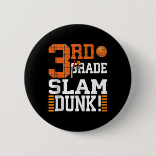 Badge Rond 5 Cm 3e Année Enfants Premier jour de l'école Chelem Du