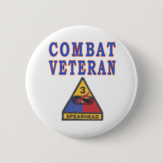 Badge Rond 5 Cm 3e DIVISION ARMÉE (Devant)