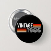BADGE ROND 5 CM 40 ANS (Devant & derrière)